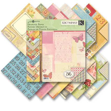 K & Company Designer Pad 12"x12" - Cut n Paste