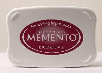 Tsukineko Stempelkissen Memento Rhubarb Stalk