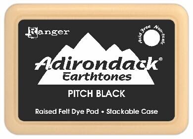 RAG Stempelkissen - Adirondack Earthtones Pitch Black