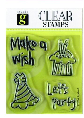 HRT Mini Clear Stamp Set - Make a wish O