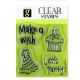 HRT Mini Clear Stamp Set - Make a wish O