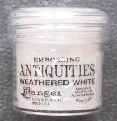 RAG Embossing Powder - Antiquities Weathered White