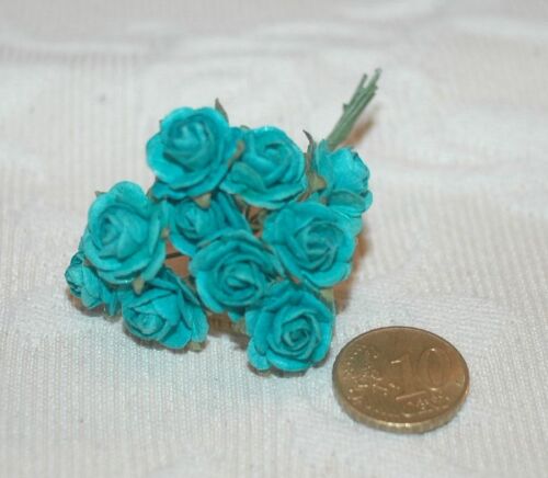 SRH Flowers - Mini Rose Teal