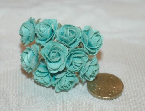 SRH Flowers - Mini Rose Türkis