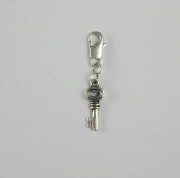 KRS Charm - Schlüssel silber