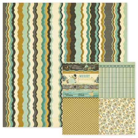 WRM Cardstock - Merry January Breeze