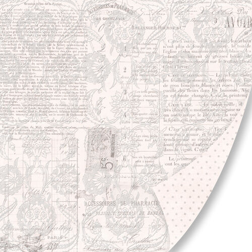 PKP Cardstock - Parisian Anthology Fancy Filigree