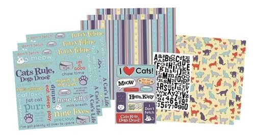 KFO Scrapbook-Kit - Cats Rule