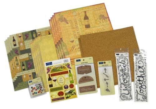 KFO Scrapbook-Kit - Winery