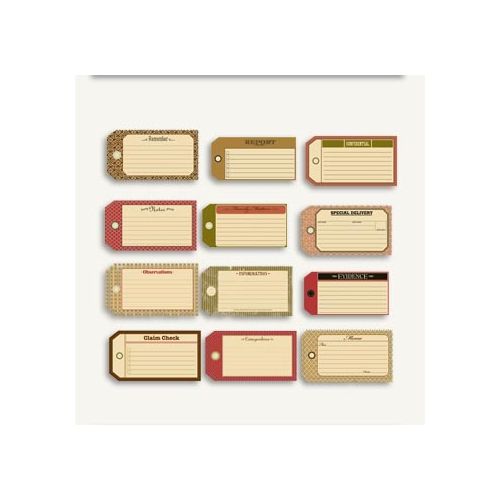 7G Vintage Tags - 97% Complete™ Color Tags