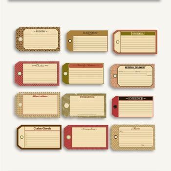 7G Vintage Tags - 97% Complete™ Color Tags