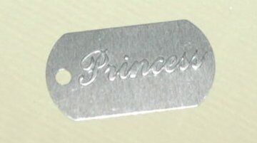 NHC Metall Art - Tag Princess