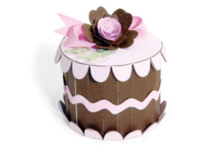 Sizzix ScoreBoards Die - Box Cake 3D