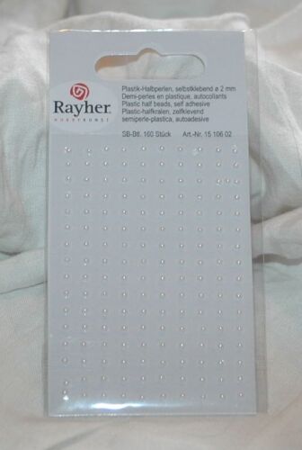 RYH Embellishment - Halbperlen Weiß 2 mm