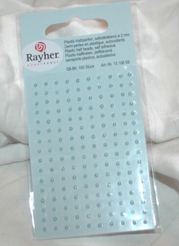 RYH Embellishment - Halbperlen Bleu 2 mm
