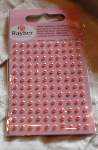 RYH Embellishment - Halbperlen Rosé 3 mm