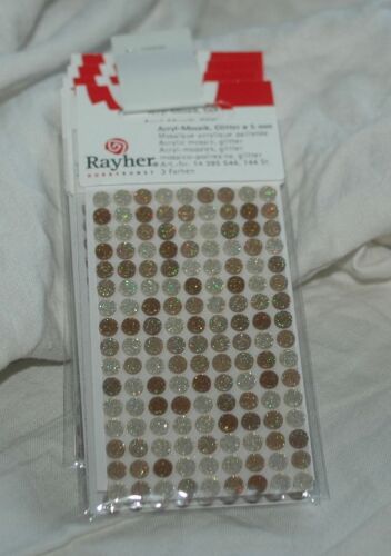 RYH Embellishment - Acryl-Mosaik Glitter Brown