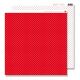 KMK Cardstock - Small Red & White Dots