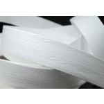 STK Ribbon Blank Twill Weiß 20 mm Köperband