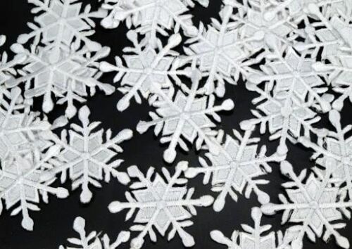 STK Embellishment - Schneeflocke zum Aufbügeln