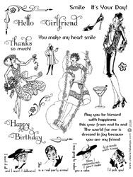 CRS Clear Stamps - Glamour Girl