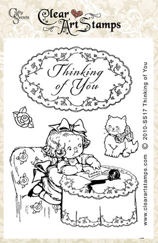 CRS Clear Stamps - Thinking of you