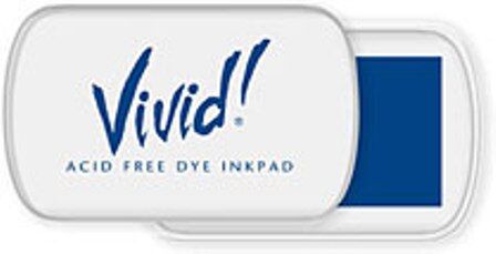 CLS Stempelkissen Vivid Mini Inky Blue