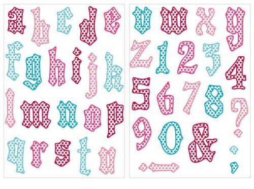 KIM Clear Stamps - Roxie Alphabet