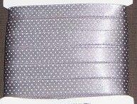 RPR Band - Satin-Band Grey Dot