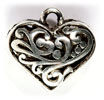 RPR Metal Art - Charm Flourish Heart