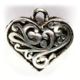 RPR Metal Art - Charm Flourish Heart