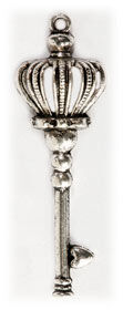 RPR Metal Art - Charm Kings Crown key