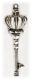RPR Metal Art - Charm Kings Crown key