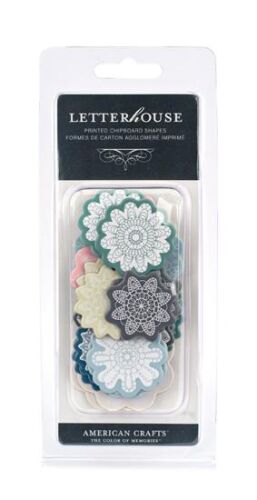 AMC Embellishment - Chipboard Shapes I Do Townhouse