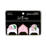 HSW Embellishment - Designer Photo Corners Cherries