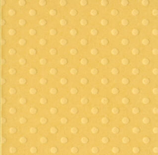 Bazzill Cardstock 12"x12" Gelb- und Orangetöne - Dotted Swiss Butter