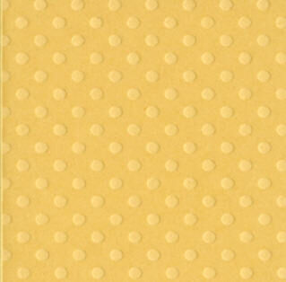 Bazzill Cardstock 12"x12" Gelb- und Orangetöne - Dotted Swiss Butter