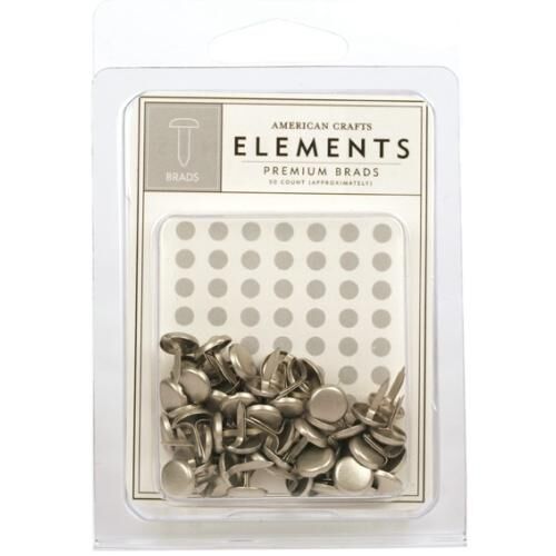 AMC Brads - Medium Pewter