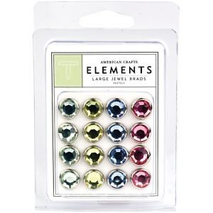 AMC Brads - Large Jewel Pastels