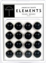 AMC Brads - Large Pearl Black