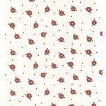 OSC Papier - White with Red Flowers
