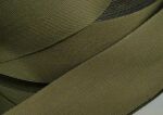 STK Ribbon Blank Twill Khaki 50 mm Köperband