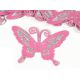 STK Embellishment - Schmetterling Rosa zum Aufbügeln