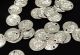 STK Embellishment - Charm Münze 15 mm Silber