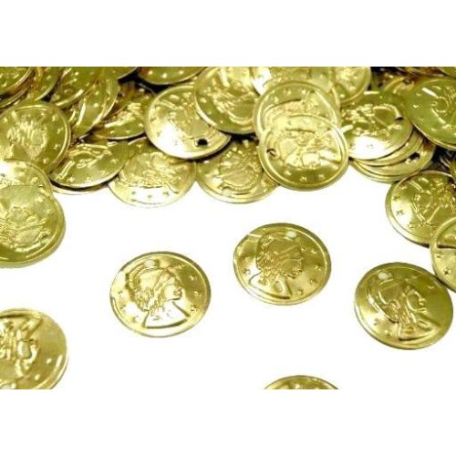 STK Embellishment - Charm Münze 15 mm Gold