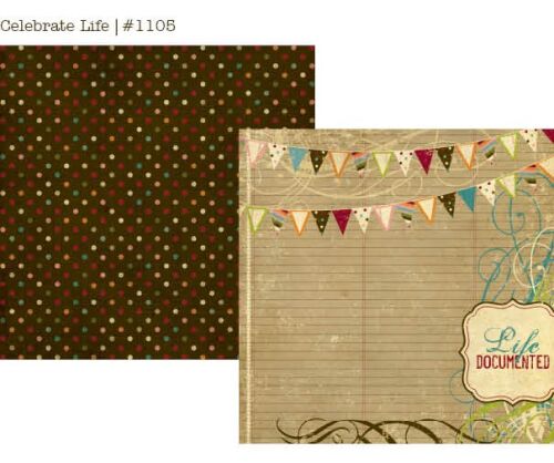 SST Cardstock - Life Documented Celebrate Life