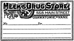 SAY Holzstempel - Tim Holtz Pharmacy