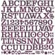 BGR Sticker 12x12"- Eva Mini Monograms