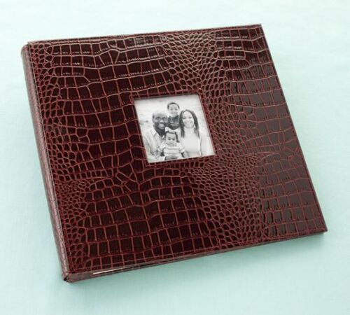 MAM Album 12"x12" - Alligator Album Cordovan