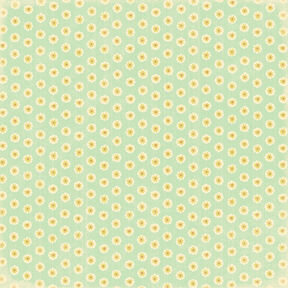 K & Company Papier- Dollhouse Aqua Star Flower